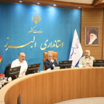 نشست هیات مديره سازمان همیاری‌  شهرداری‌های البرز با حضور استاندار محترم البرز برگزار شد